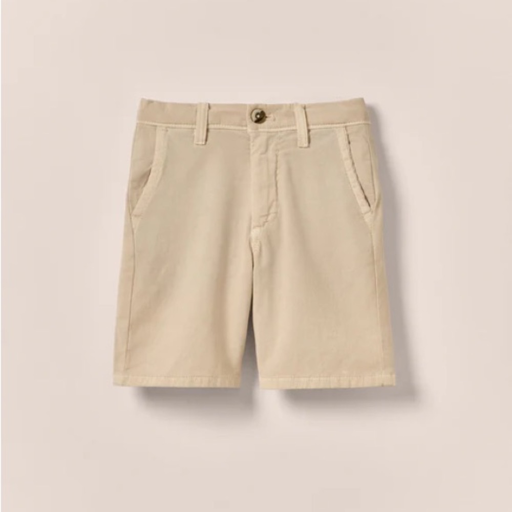 NWT Johnnie-O Nassau Shorts - Boys Size 6 in Stone (Khaki color)